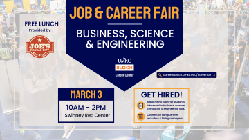 UMKC Spring 2023 In Person Jobs and Career Fair